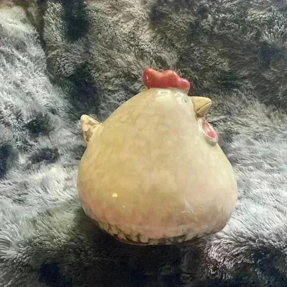 Vintage Decorative Art Ceramic
Chicken  Hen Figurine Glazed - Picture 3 of 13